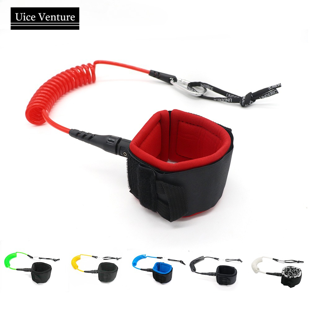 Stand Up Paddle Leash - สายรัดกระดานโต้คลื่น UICE 5 ฟุต 5 มม.