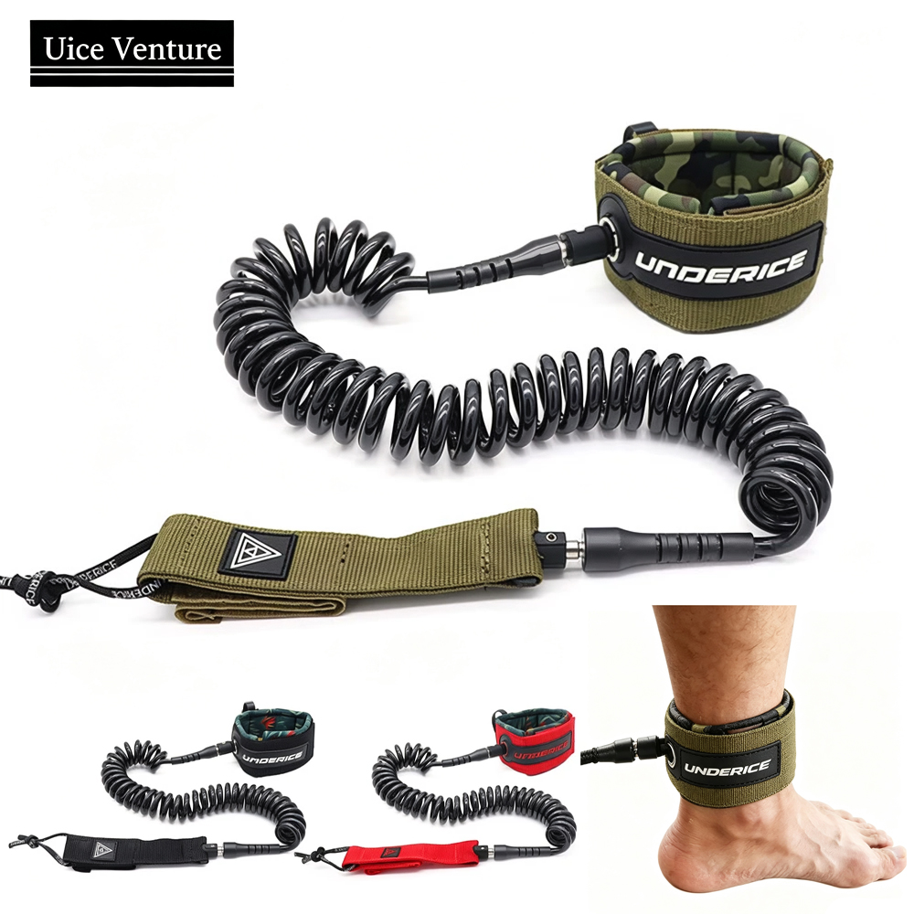 Stand Up Paddle Leash - สายรัดข้อเท้าสำหรับแพดเดิลบอร์ด SUP ขนาด 7 มม. ยาว