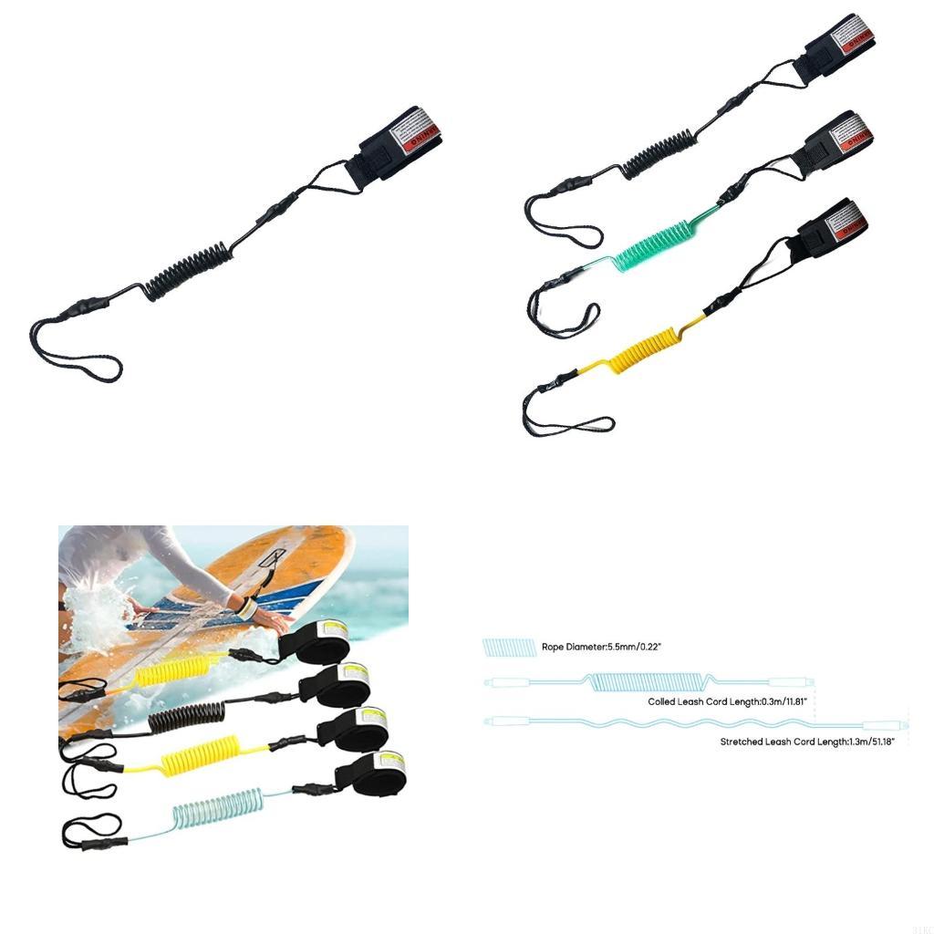 Stand Up Paddle Leash - Coils Paddle Board Leash เชือกมือ Paddleboard