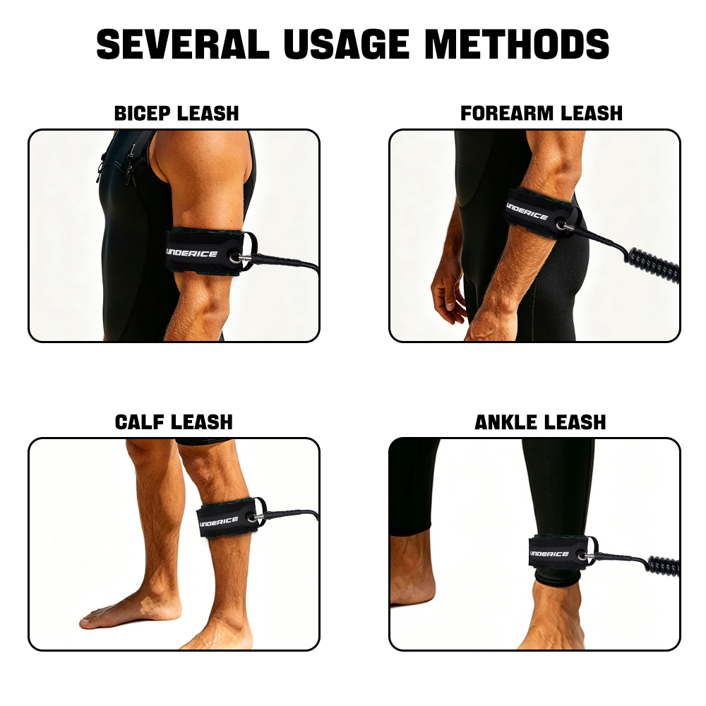 สายรัดข้อเท้าแบบสปริงสำหรับกระ - Stand Up Paddle Leash บทวิจารณ์และราคา