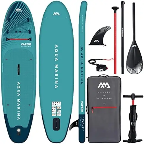 กระดานยืนพายแบบเป่าลม Aqua SUP - Stand Up Paddle Leash บทวิจารณ์และราคา