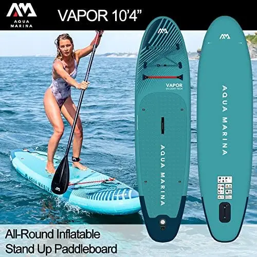 กระดานยืนพายแบบเป่าลม Aqua SUP - Stand Up Paddle Leash บทวิจารณ์และราคา