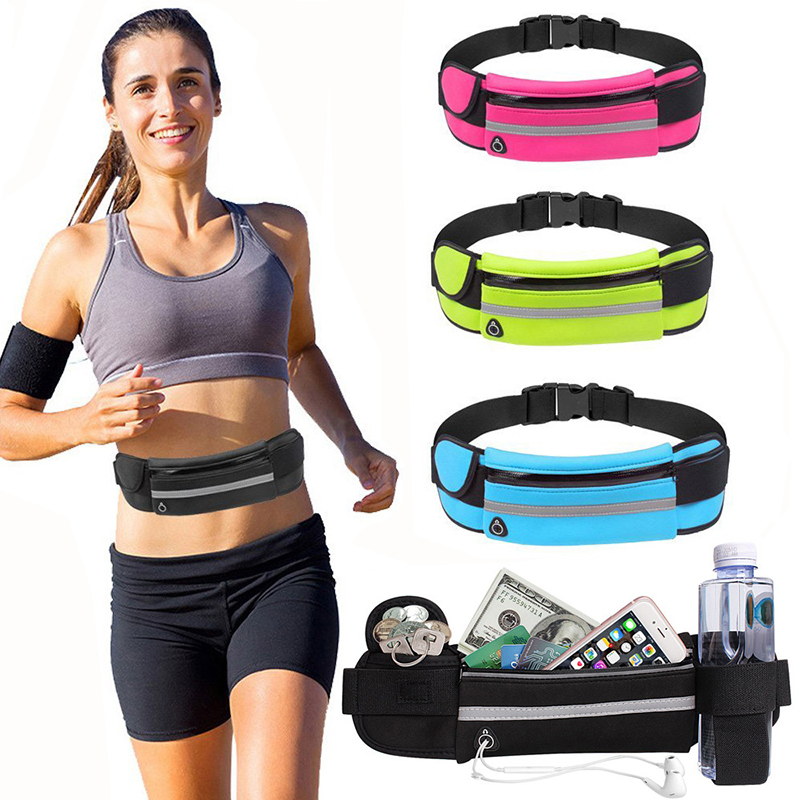 กีฬา Fanny Pack ผู้หญิงวิ่งเอว - Aquatic Gym บทวิจารณ์และราคา
