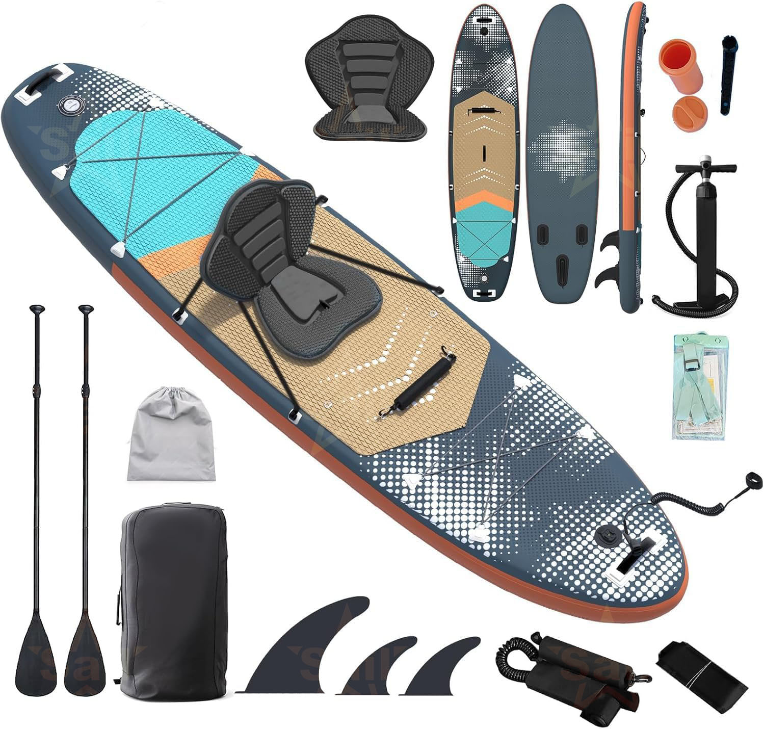 กระดานพายลมอเนกประสงค์ SUP พร้ - Stand Up Paddle Leash บทวิจารณ์และราคา