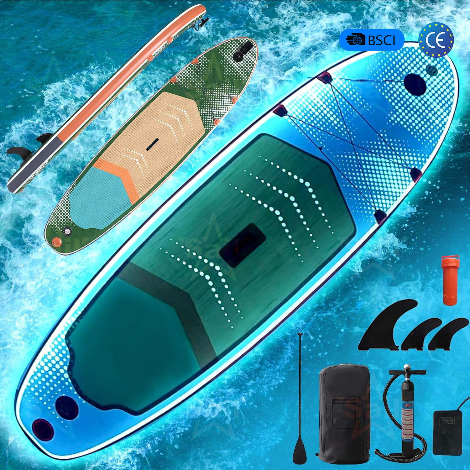 กระดานพายลมอเนกประสงค์ SUP พร้ - Stand Up Paddle Leash บทวิจารณ์และราคา