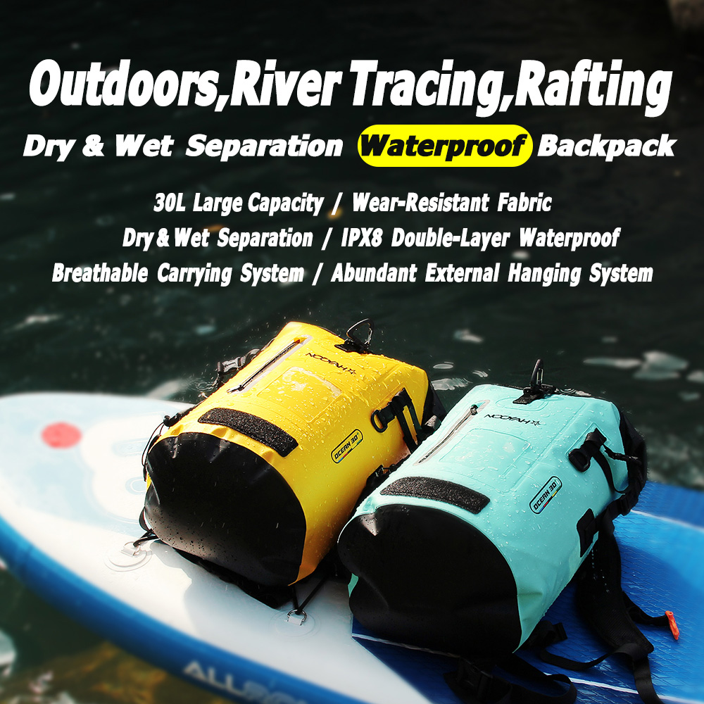NOOYAH กระเป๋าแห้งกระเป๋าเป้สะ - Dry Bag Roll Top บทวิจารณ์และราคา