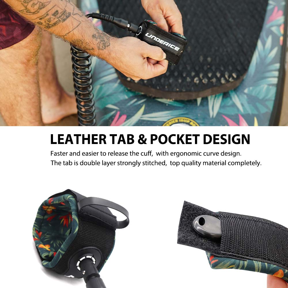 สายรัดข้อเท้าสำหรับแพดเดิลบอร์ - Stand Up Paddle Leash บทวิจารณ์และราคา