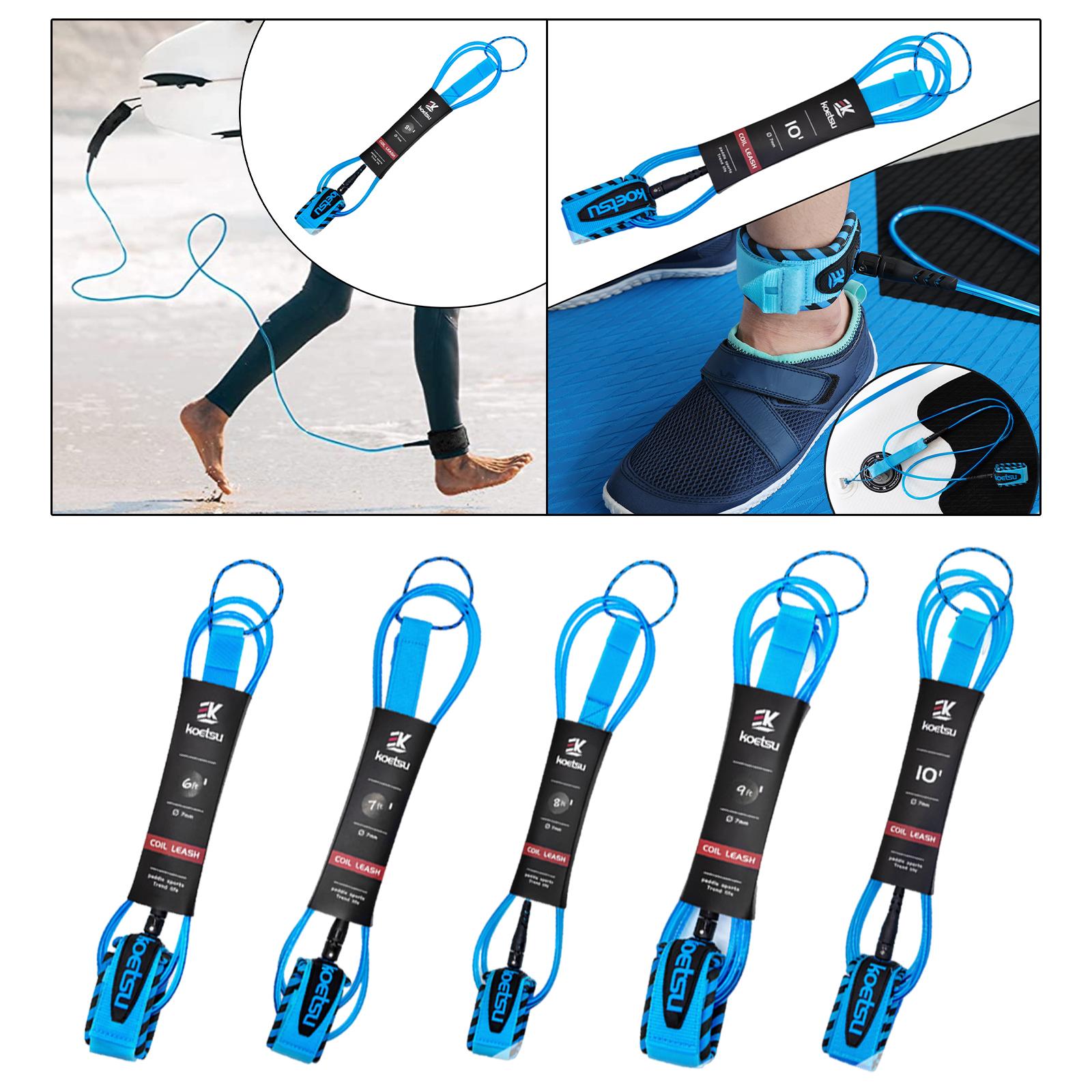 กระดานโต้คลื่น Leash แบบพกพา S - Stand Up Paddle Leash บทวิจารณ์และราคา