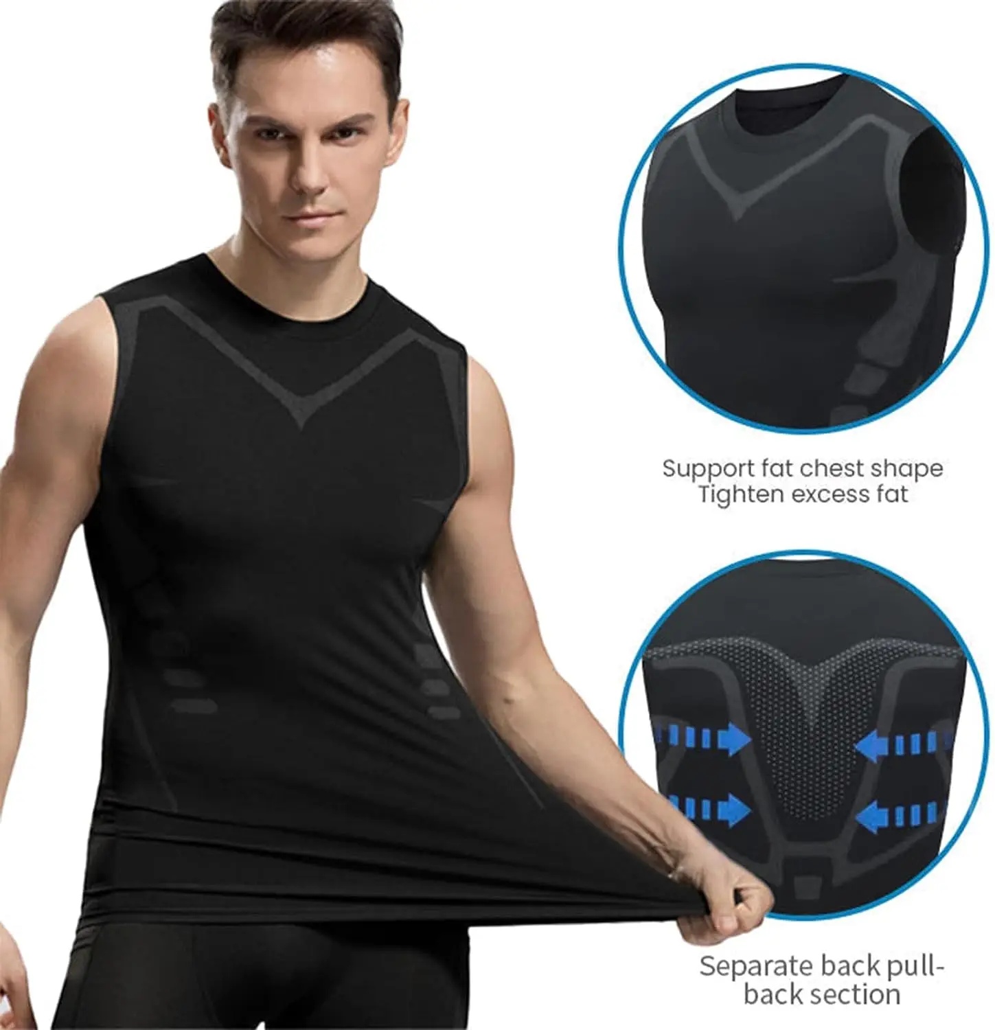 เสื้อกล้ามออกกำลังกายผู้ชาย แห - Aquatic Gym บทวิจารณ์และราคา