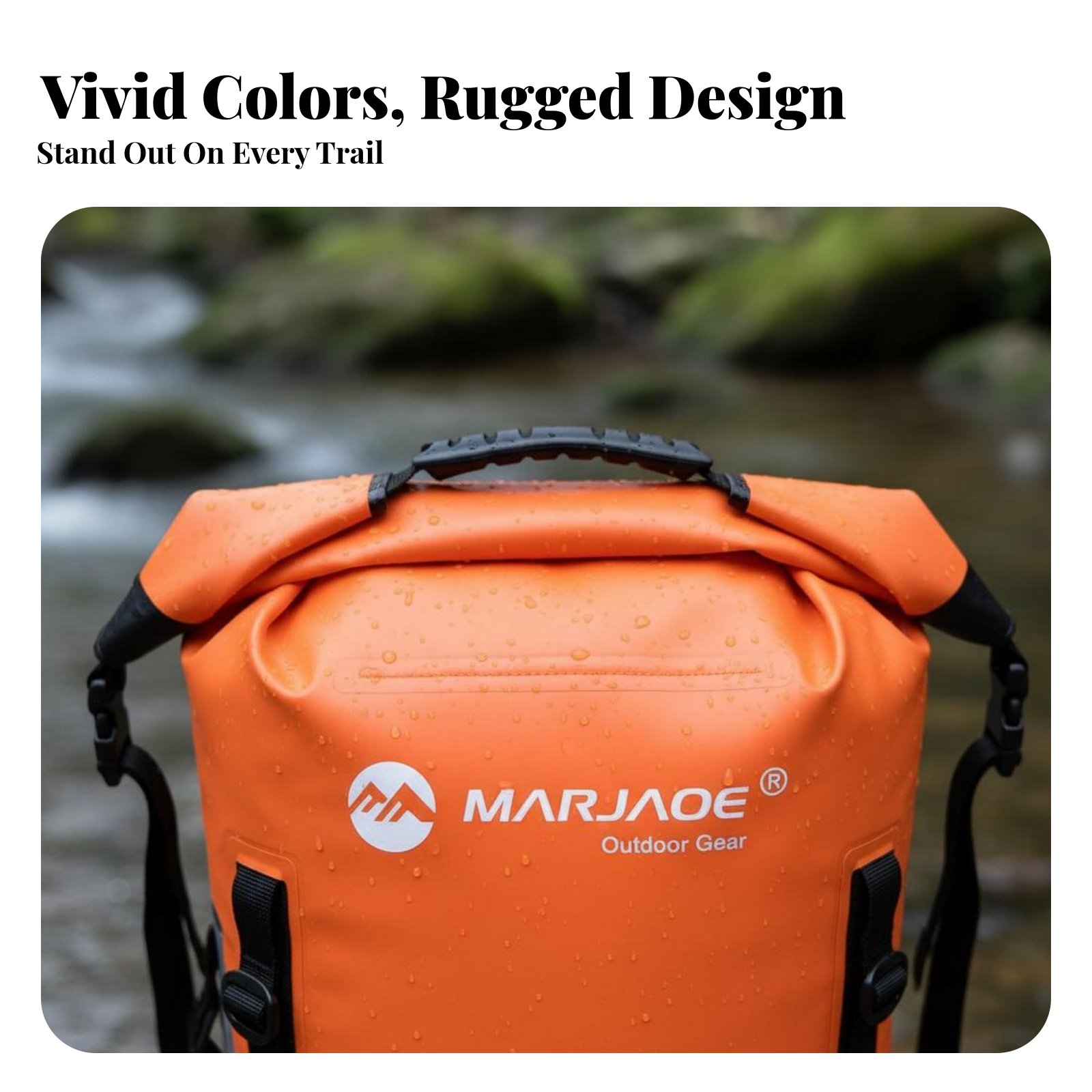 กระเป๋าเป้สะพายหลังแบบม้วนปิดป - Dry Bag Roll Top บทวิจารณ์และราคา